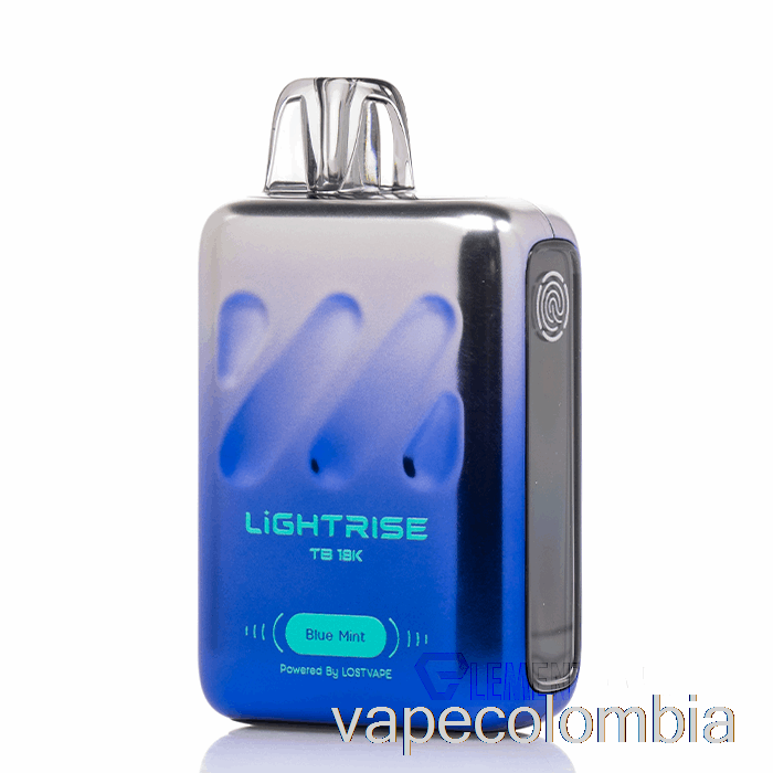Vape Recargable Perdido Vape Lightrise Tb 18k Desechable Azul Menta